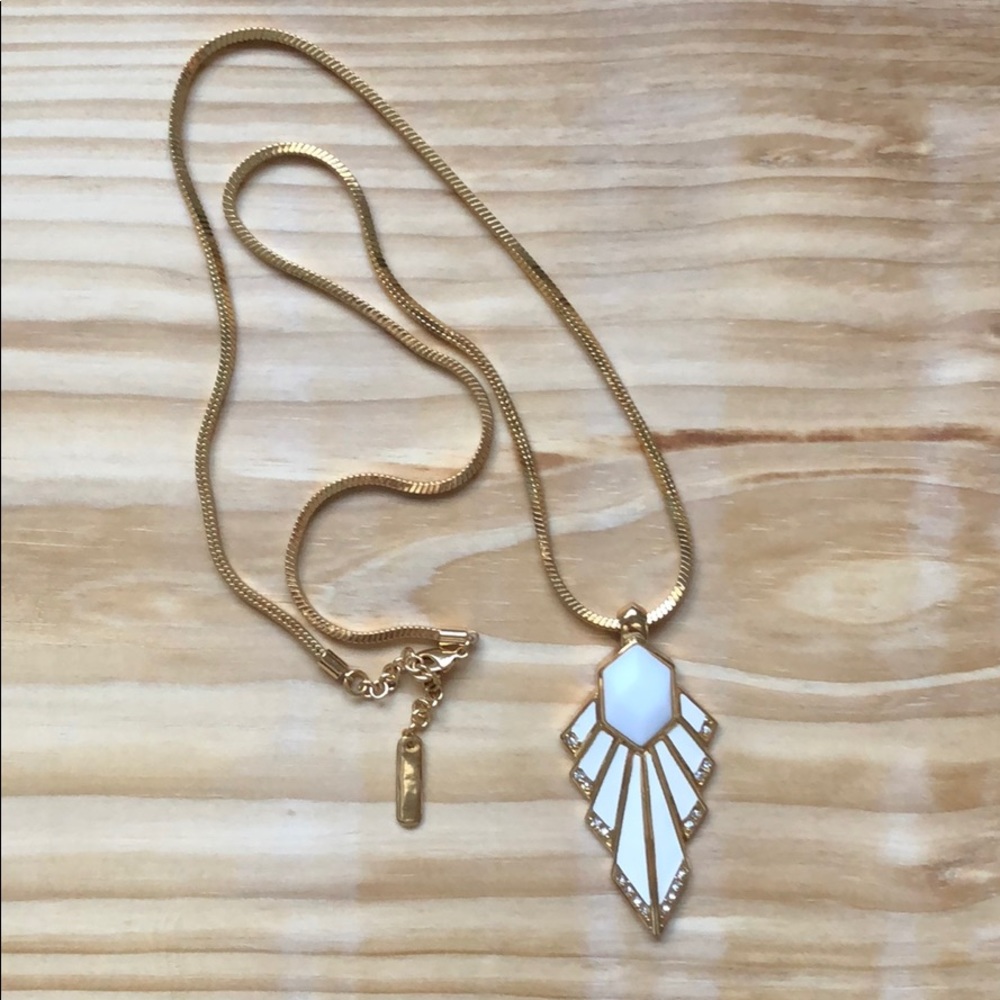 Vince Camuto stylish, layer-able, gold necklace